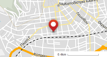 Location of business on map