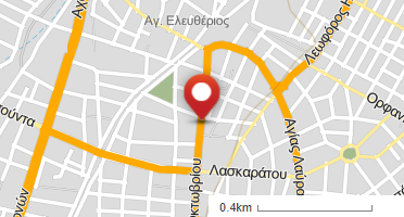 Location of business on map