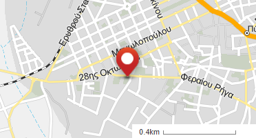 Location of business on map