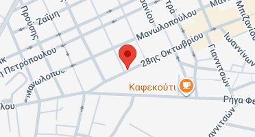 Location of business on map