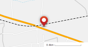 Location of business on map