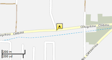 Location of business on map