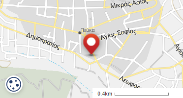 Location of business on map