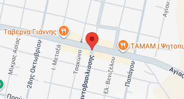 Location of business on map
