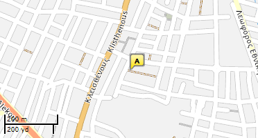 Location of business on map