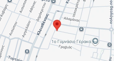 Location of business on map