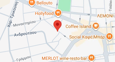 Location of business on map