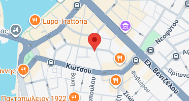 Location of business on map