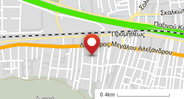 Location of business on map