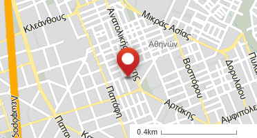 Location of business on map