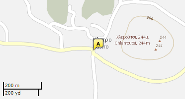 Χάρτης και σημείο της επιχείρησης