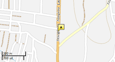 Location of business on map