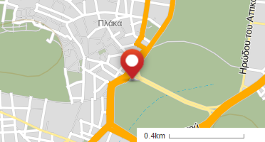 Location of business on map