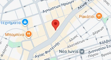 Location of business on map