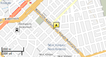 Χάρτης και σημείο της επιχείρησης
