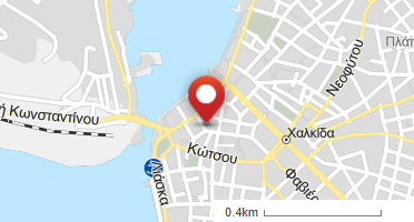 Location of business on map