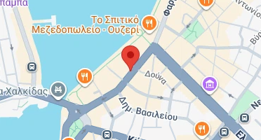 Location of business on map
