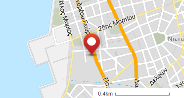 Location of business on map
