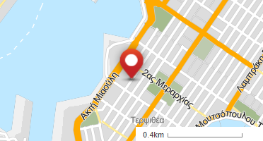Location of business on map