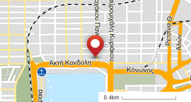 Location of business on map