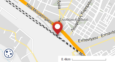 Location of business on map
