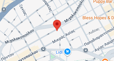 Location of business on map