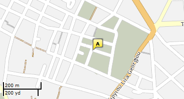 Location of business on map
