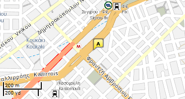 Location of business on map