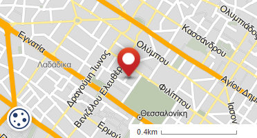 Location of business on map