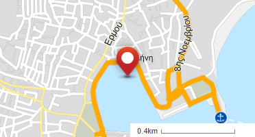 Location of business on map