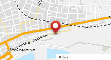Location of business on map