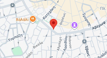 Location of business on map