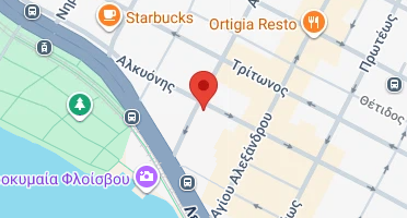 Location of business on map
