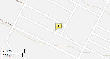 Location of business on map