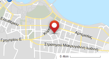 Location of business on map