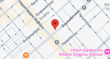 Location of business on map
