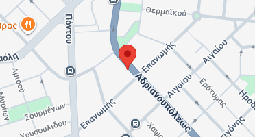 Location of business on map