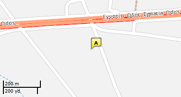Location of business on map