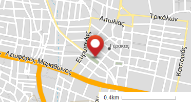 Location of business on map