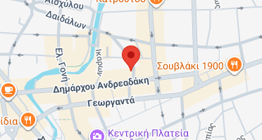 Location of business on map