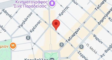 Location of business on map