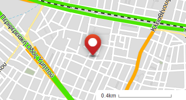 Location of business on map