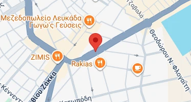 Location of business on map