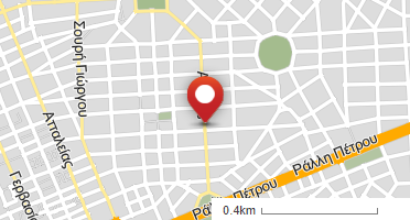 Location of business on map
