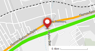 Location of business on map
