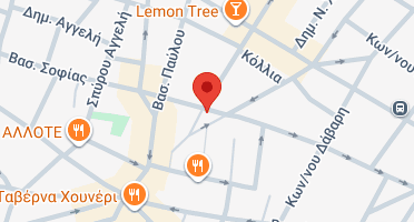 Location of business on map
