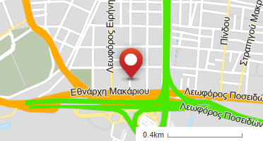 Location of business on map