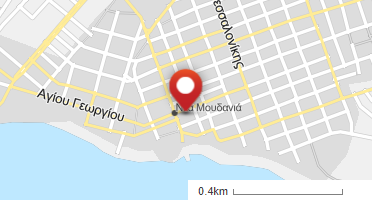 Location of business on map