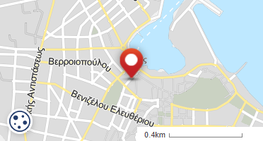 Location of business on map
