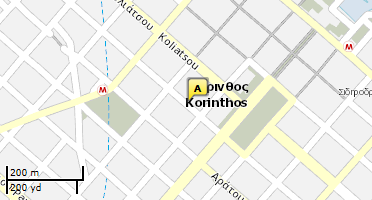 Χάρτης και σημείο της επιχείρησης